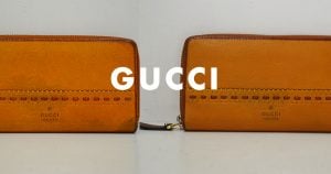 グッチの財布のクリーニング・修理