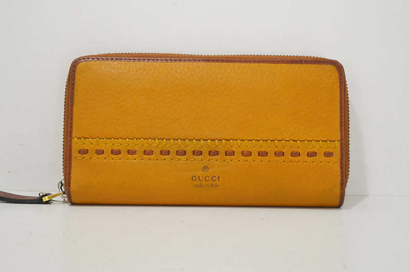 グッチの財布のクリーニング後
