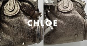 クロエ（chloe）のバッグ・鞄のクリーニング・修理の事例