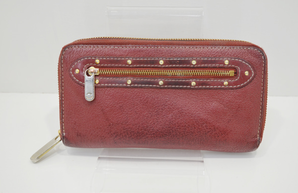 ヴィトンの財布（スハリ）のクリーニング前